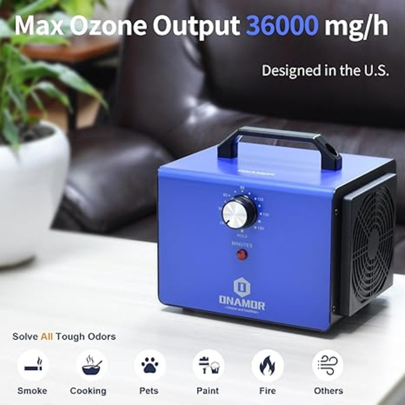 Ionizer smoke odor removal sale